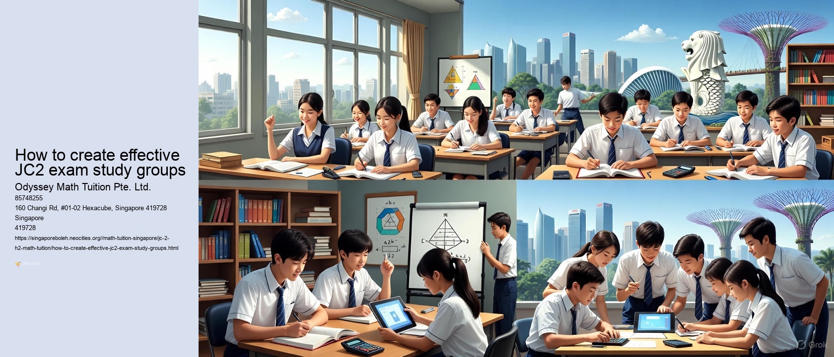 How to create effective JC2 exam study groups