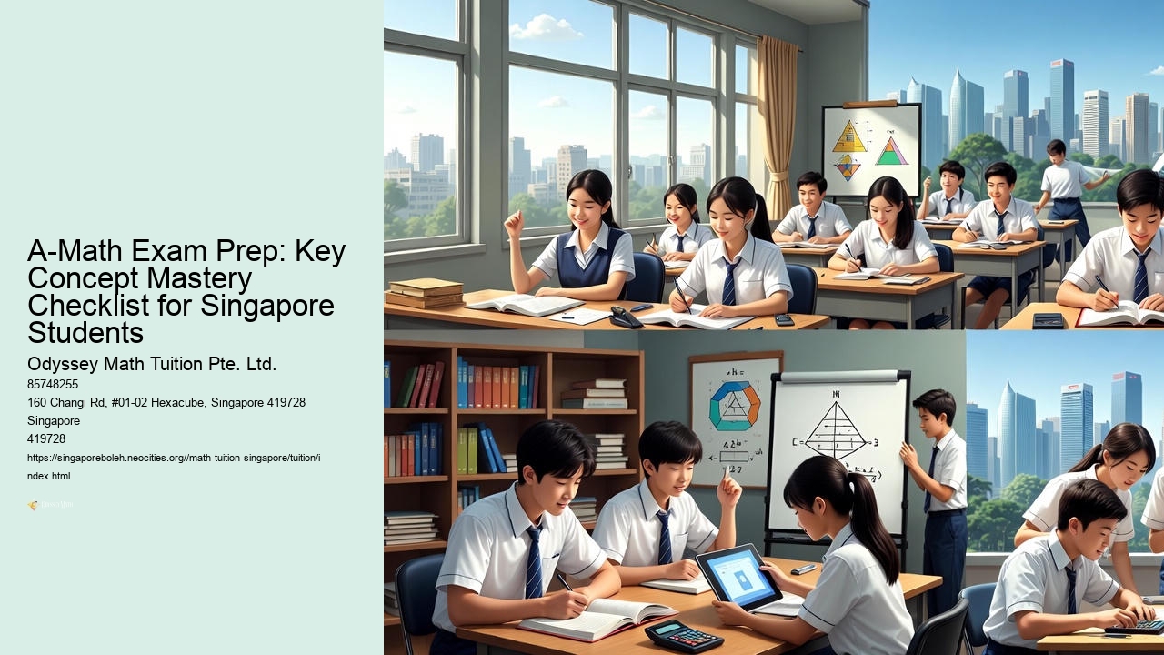A-Math Exam Prep: Key Concept Mastery Checklist for Singapore Students Odyssey Math Tuition Pte. Ltd. A-Math Exam Prep: Key Concept Mastery Checklist for Singapore Students