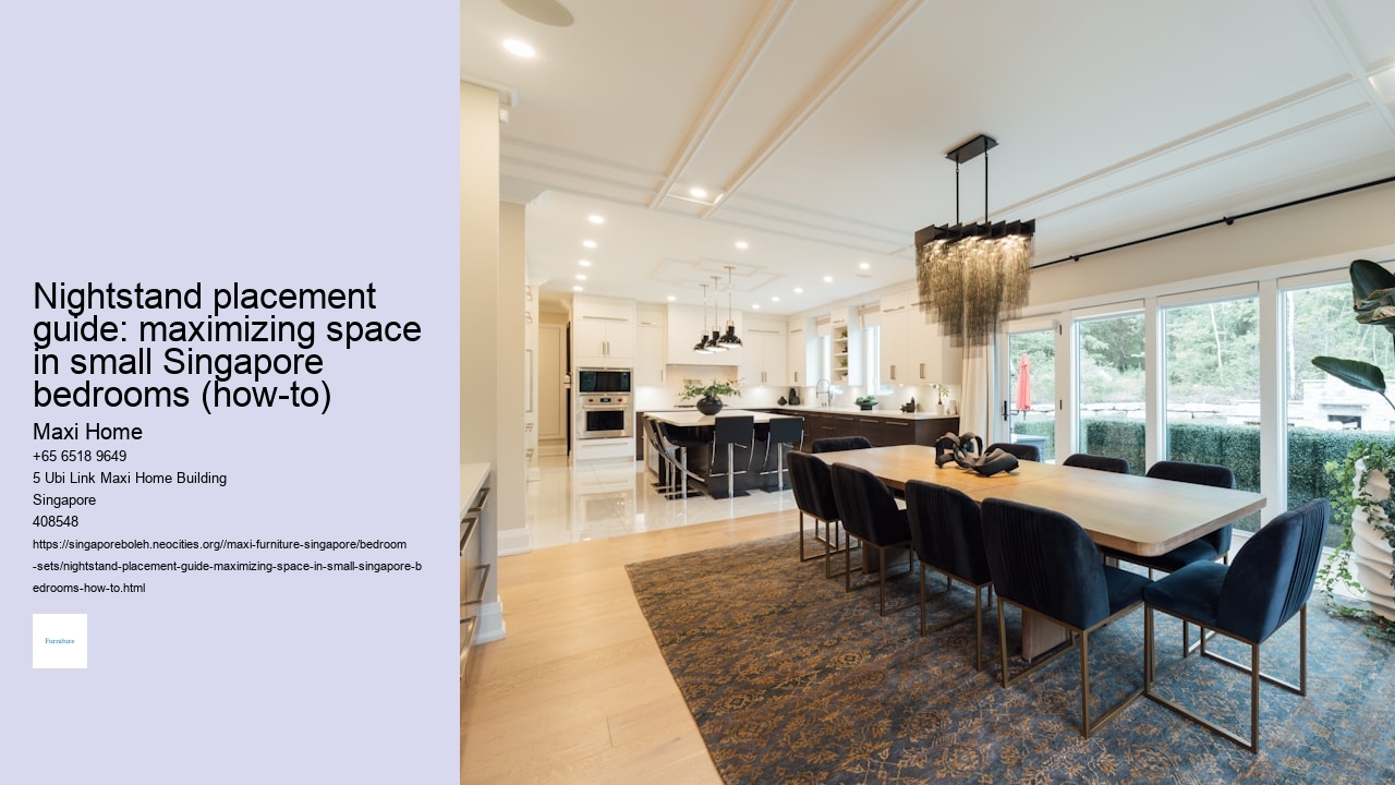 Nightstand placement guide: maximizing space in small Singapore bedrooms (how-to) Maxi Home Nightstand placement guide: maximizing space in small Singapore bedrooms (how-to)
