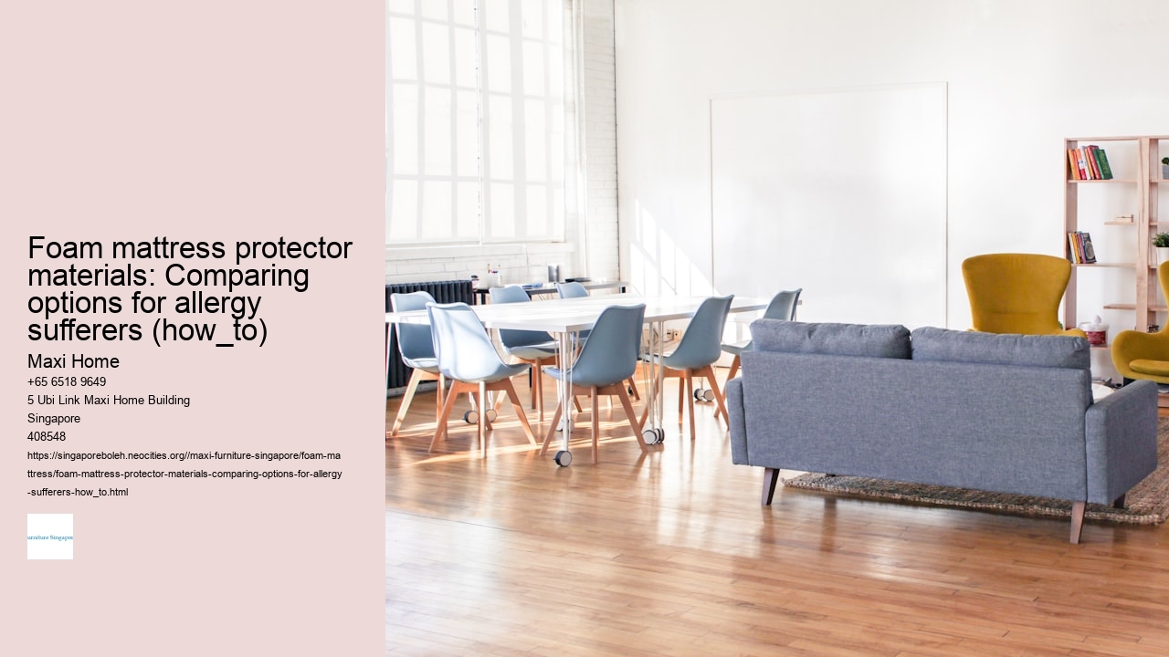 Foam mattress protector materials: Comparing options for allergy sufferers (how_to)