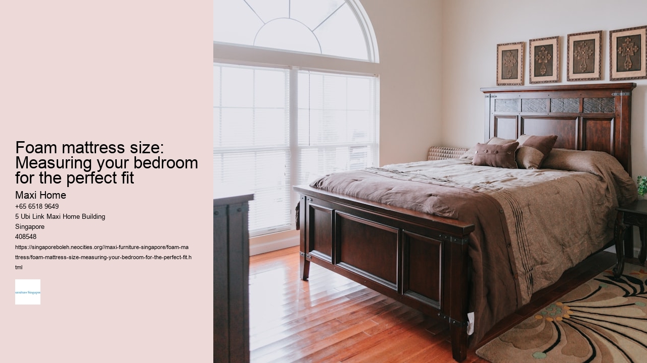 Foam mattress size: Measuring your bedroom for the perfect fit