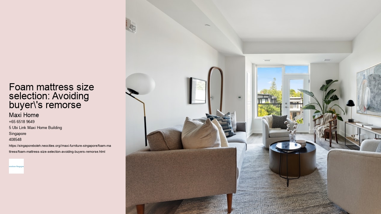 Foam mattress size selection: Key considerations for couples