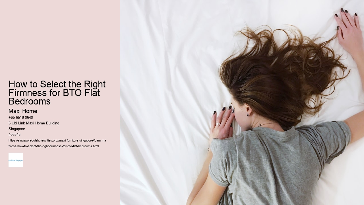 How to select the right foam mattress for back pain relief