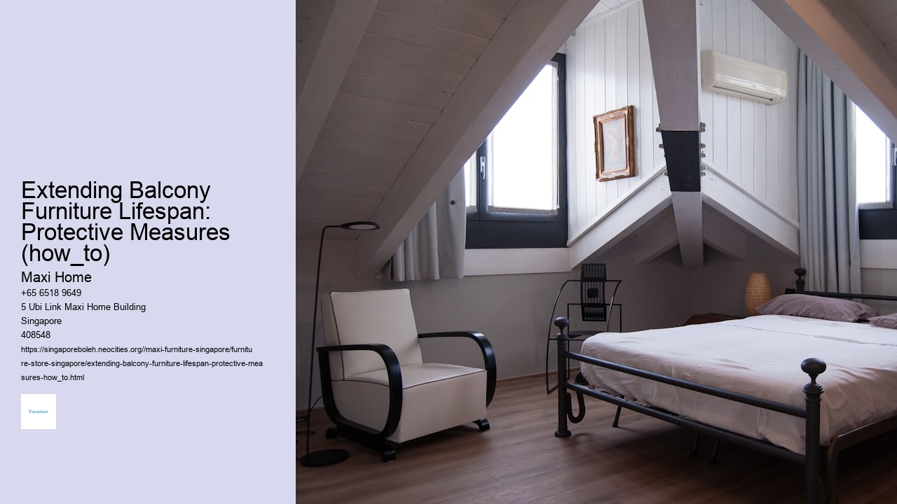 Extending Balcony Furniture Lifespan: Protective Measures (how_to)