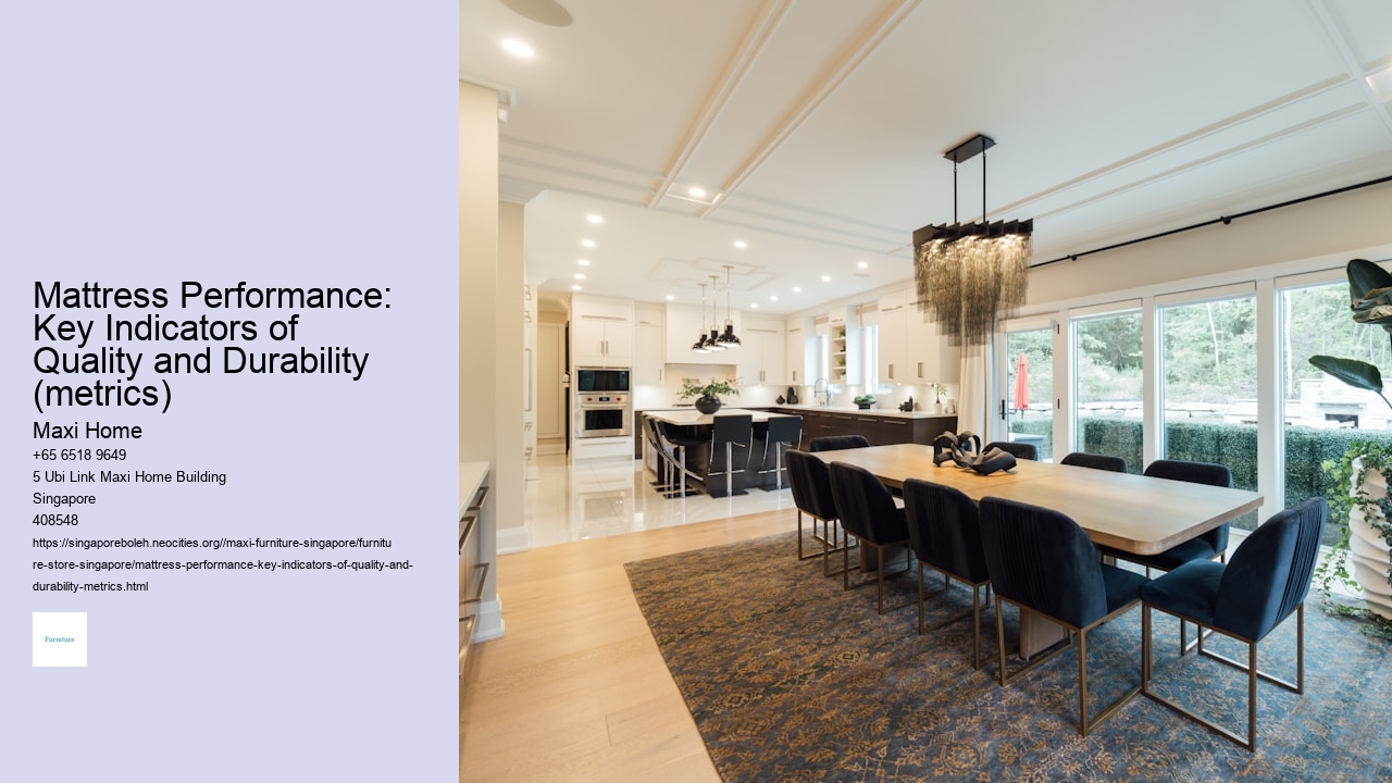 Mattress Performance: Key Indicators of Quality and Durability (metrics)