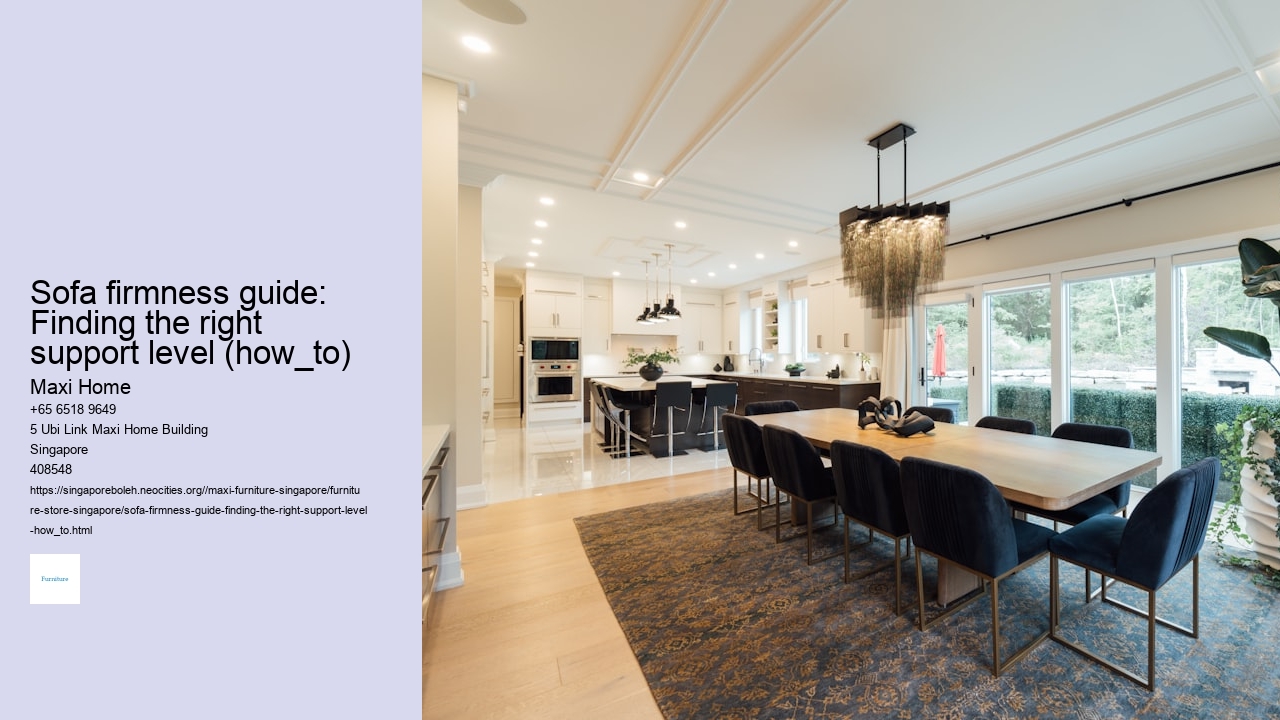 Sofa firmness guide: Finding the right support level (how_to) Maxi Home Sofa firmness guide: Finding the right support level (how_to)