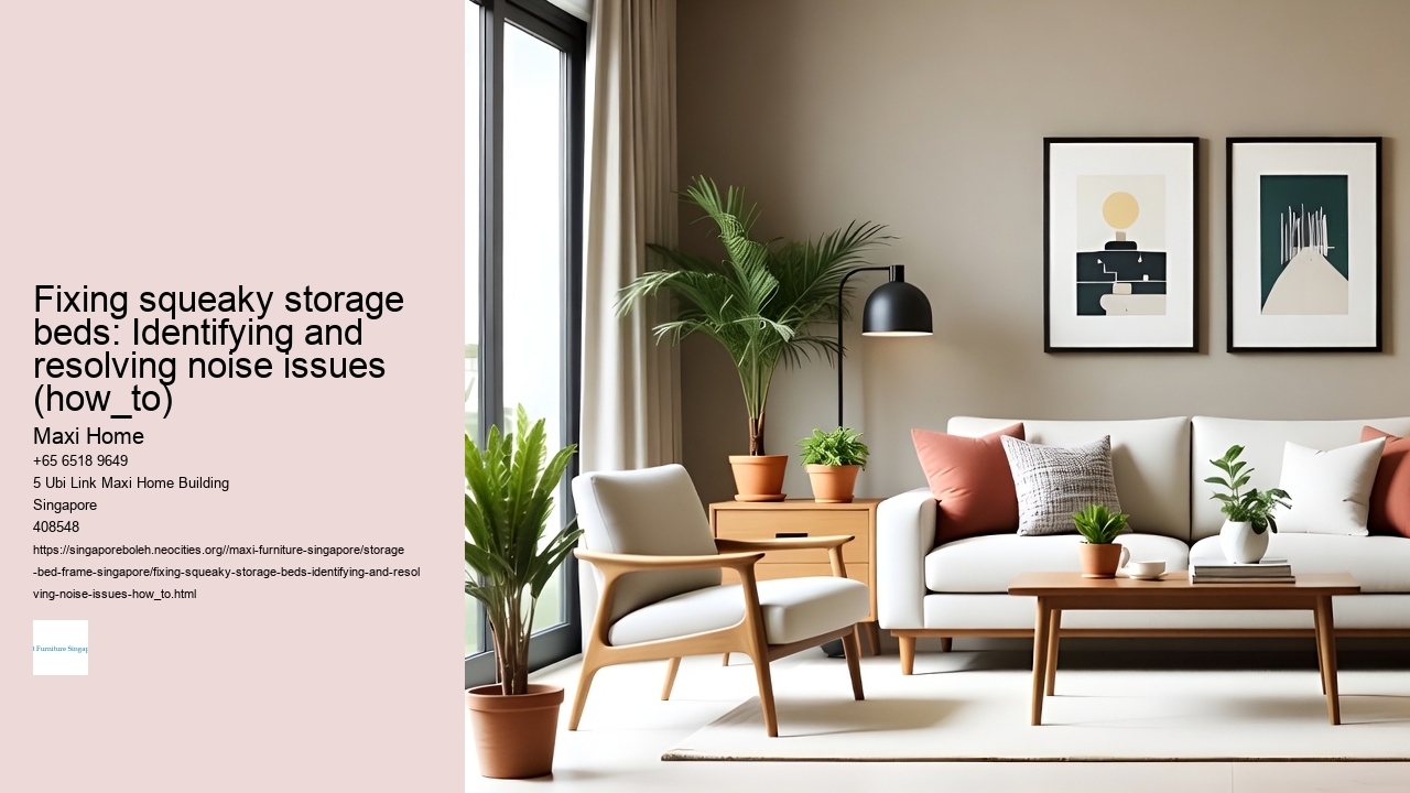 Fixing squeaky storage beds: Identifying and resolving noise issues (how_to)