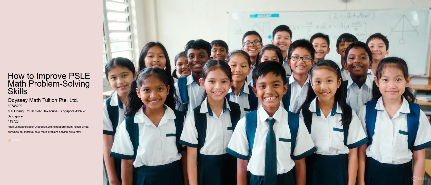 How to Improve PSLE Math Problem-Solving Skills