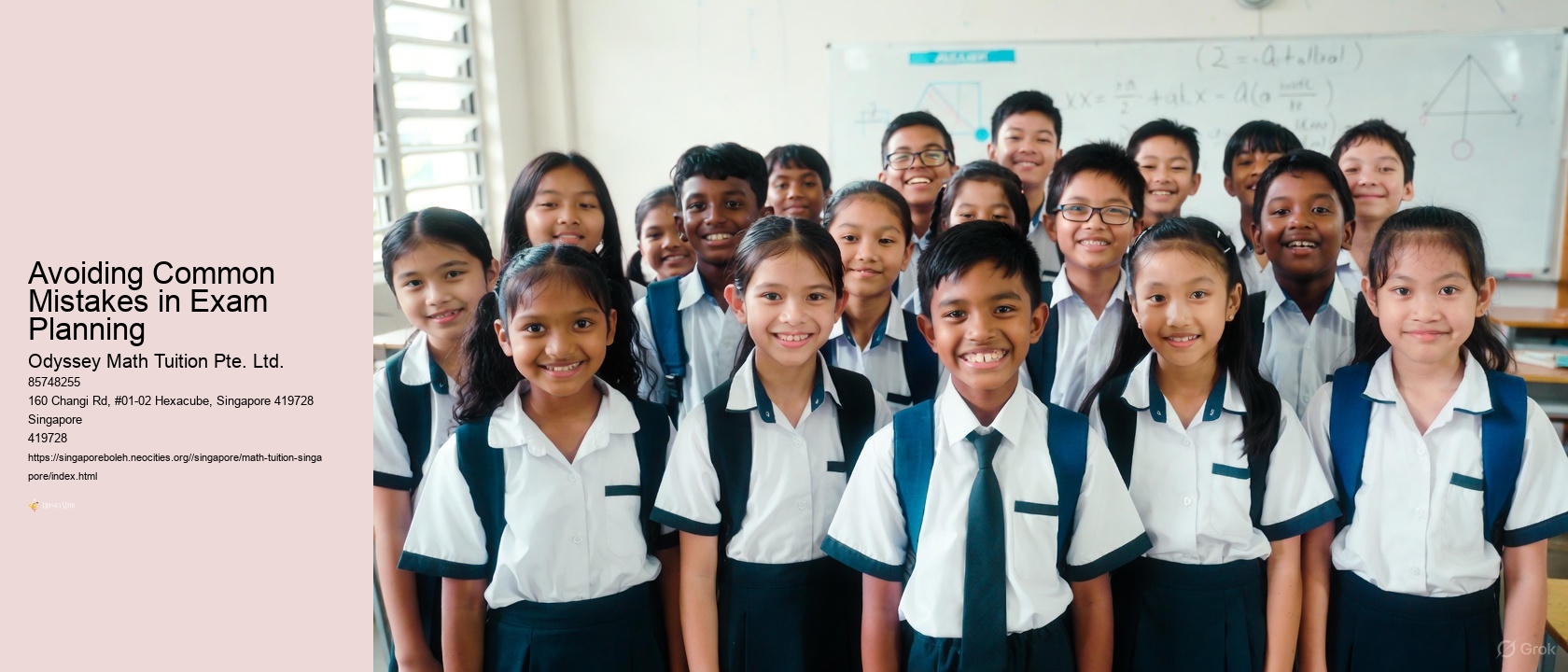 Avoiding Common Mistakes in Exam Planning