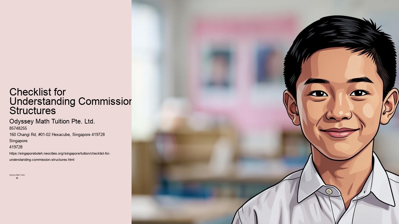 Checklist for Understanding Commission Structures