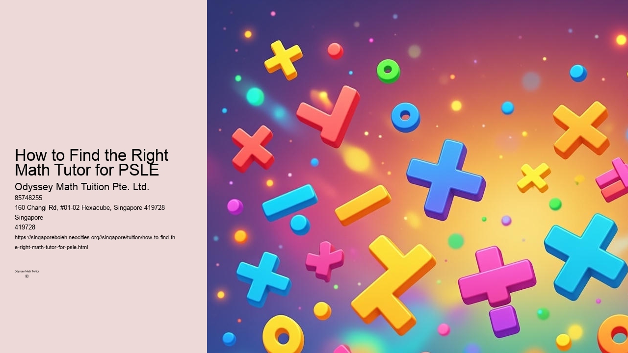 How to Find the Right Math Tutor for PSLE