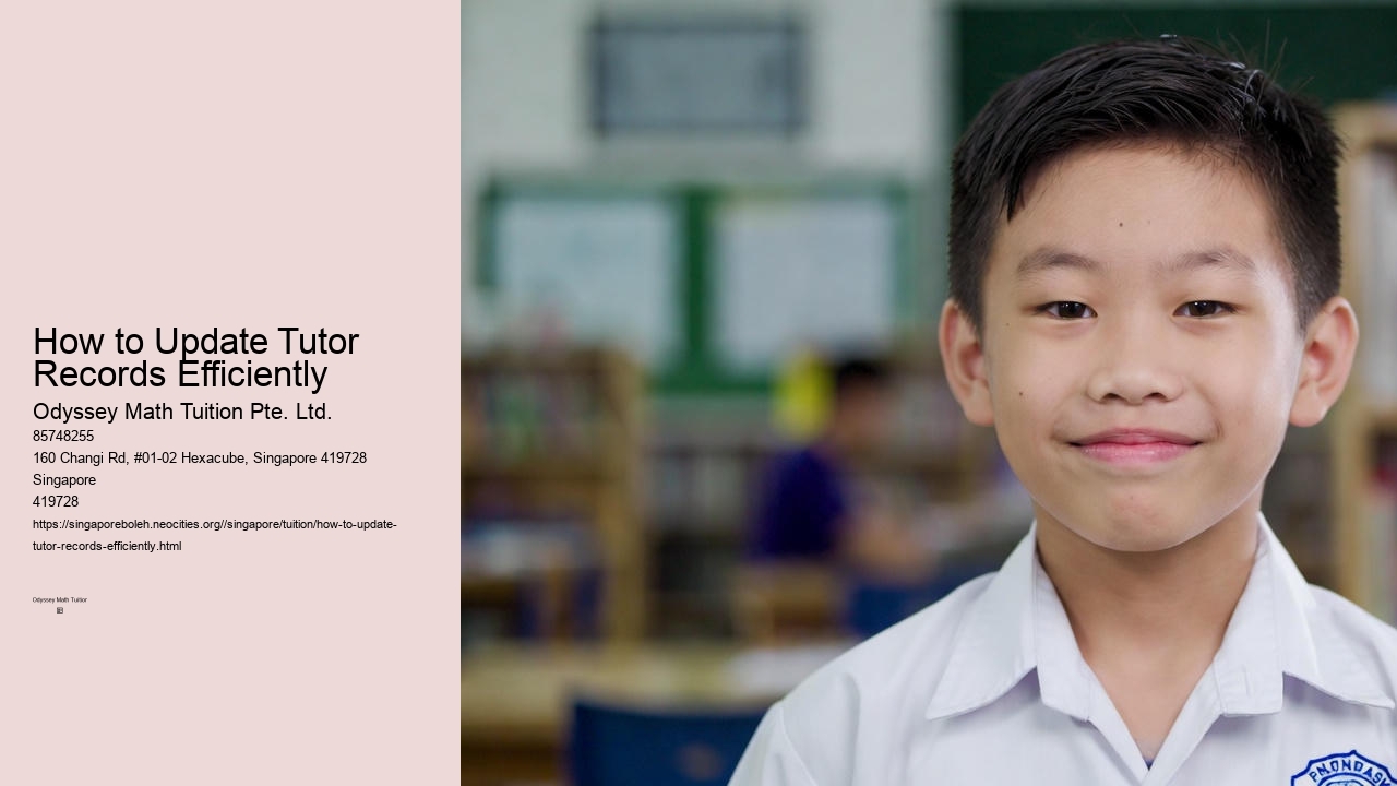 How to Update Tutor Records Efficiently